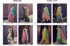 Mumtaz Arts Vaatika Pure Lawn Cambric Digital Print Salwar Suits Collection Design 25001 to 25008 Series (15)
