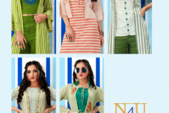 N4U Niharika Top With Jacket & Pant Design 10001 to 10005 Series (4)