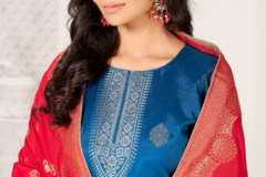 Alok Suits Mehar 3 Muslin Jacquard Salwar Suits Collection Design 5101 to 5104 Series (1)