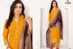 Alok Suits Mehar 3 Muslin Jacquard Salwar Suits Collection Design 5101 to 5104 Series (4)