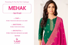 Alok Suits Mehar 3 Muslin Jacquard Salwar Suits Collection Design 5101 to 5104 Series (9)