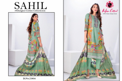 Nafisha Cotton Sahil Designer Cotton Collection Vol 05 Pakisthani Suits 5001 to 5010 Series (17)