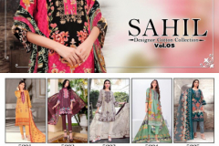 Nafisha Cotton Sahil Designer Cotton Collection Vol 05 Pakisthani Suits 5001 to 5010 Series (2)