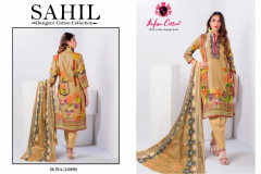 Nafisha Cotton Sahil Designer Cotton Collection Vol 05 Pakisthani Suits 5001 to 5010 Series (4)
