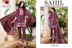 Nafisha Cotton Sahil Designer Cotton Collection Vol 05 Pakisthani Suits 5001 to 5010 Series (5)