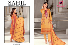 Nafisha Cotton Sahil Designer Cotton Collection Vol 05 Pakisthani Suits 5001 to 5010 Series (7)