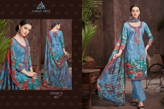 Najrana Vol-1 By Aarav Arts Cembric Printed Suits 1