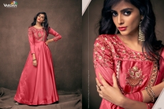 Navya Vol 10 By Vardan Satin Gown Suits 3