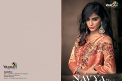 Navya Vol 10 By Vardan Satin Gown Suits 6