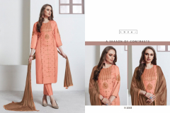 Neha Fashion Netra Silk Chiffon Suits Design N-1007 to 1013 5