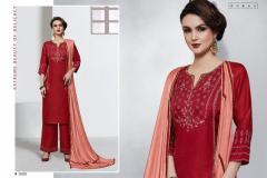 Neha Fashion Netra Silk Chiffon Suits Design N-1007 to 1013 8