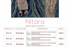 Nitara From Varsha Fashion 21 to 26 Series 9