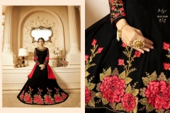 Nitya Vol 128 LT Fabrics Linen Satin Suits 14