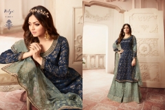 Nitya Vol 154 Lt Fabric 5401 to 5407 Series 1