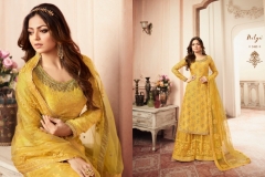 Nitya Vol 154 Lt Fabric 5401 to 5407 Series 8