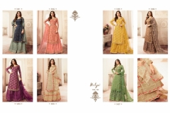 Nitya Vol 154 Lt Fabric 5401 to 5407 Series 9