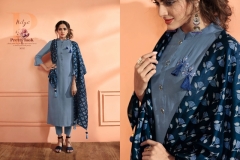 Nitya Vol-30 Nx By LT Fabrics Maslin Silk Kurtis 6