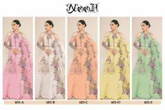 Noor 603 Colours Pakistani Salwar Suit Design 603-A to 603-E Series (6)