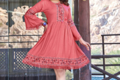 Ossm Cherry Rayon Embroidered Kurti Collection Design 01 to 06 Series (4)