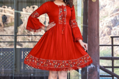 Ossm Cherry Rayon Embroidered Kurti Collection Design 01 to 06 Series (6)