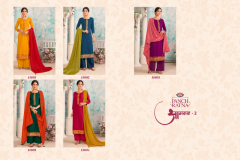 Panch Ratna Aagaman Vol 2 Parampara Silk Salwar Suit Design 11601 to 11605 Series (4)