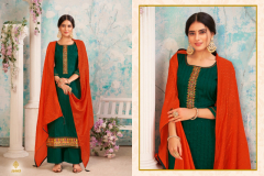 Panch Ratna Aagaman Vol 2 Parampara Silk Salwar Suit Design 11601 to 11605 Series (5)