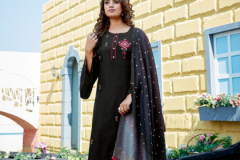 Parra Studio Chunnri Vol 04 Muslin With Khatli Work Kurti With Dupatta Design 1001 to 1008 8