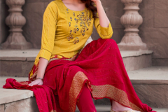 Parra Studio Dream Girl Vol 01 Viscose Kurti With Bottom & Dupatta Collection Design 1001 to 1004 Series (7)