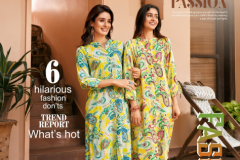 Passion Tree Lifestyle Vol 01 A Line Rayon Prinr Kurti Collection Design 1001 to 1006 Series (1)