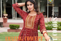 Passion Tree Monza Vol 1 Rayon Nayra Cut Style Kurti Collection Design 1001 to 1006 Series (1)