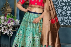 Peafowl Vol 47 Banarasi Silk Lehenga 11161 to 11165 Series 13