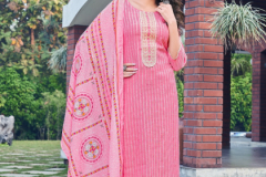 Pink Mirror Portrait Viscose Kurti With Bottom & Dupatta Collection Design 1001 to 1004 Series (6)