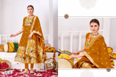 Poonam Designer Muhurtham Paithani Aanarkali Kurti With Dupattta Collection Design 1001 to 1010 Design (2)