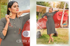 Poorvi Designer Queen Vol 2 Reyon Kurti With Handwork Design 2001-2006 Series (8)