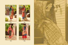 Prince Textiles Banarasi Vol 01 Bandhani Jacquard Design 1001 to 1004