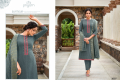 Priyam Eliana Vol 1 Silk Salwar Suit Design 3001 to 3007 Series (5)