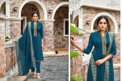 Priyam Eliana Vol 1 Silk Salwar Suit Design 3001 to 3007 Series (9)