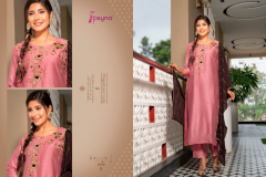 Psyna Panchi Chanderi Kurti With Bottom & Dupatta Design 2001 to 2006 Series (10)