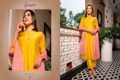 Psyna Panchi Chanderi Kurti With Bottom & Dupatta Design 2001 to 2006 Series (7)