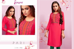 Psyna Pari Vol 07 Reyon Kurtis Design 701 to 710 8