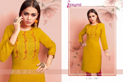 Psyna Pari Vol 07 Reyon Kurtis Design 701 to 710 9