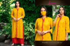 Psyna Parishi Premium Vol 01 Reyon Printed Kurti With Plazzo 1001 to 1010 Series (5)