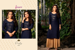Psyna Pastry Reyon Sequence Embroidery Fancy Kurti Design 1001 to 1008 Series (10)