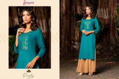 Psyna Pastry Reyon Sequence Embroidery Fancy Kurti Design 1001 to 1008 Series (7)