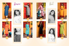 Psyna Pixel Vol 01 Reyon Slub Kurti Design 1001 to 1008