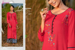 Psyna Plazzo House Vol 11 Rayon Slub Dyed Kurtis With Plazzo Design 11001 to 11010 2