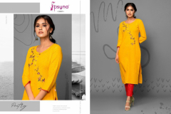 Psyna Poetry Cotton With Embroidery Kurti With Pant Design 2001 to 2008 10