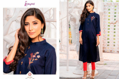 Psyna Poshak Kurti Design 6001 to 6010 5