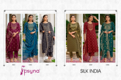 Psyna Silk India Festival Kurti With Bottom & Dupatta Collection Design 1001 to 1006 Series (9)
