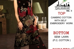 Qalamkar Vol 3 Cambric Cotton Juvi Fashion Suits 3